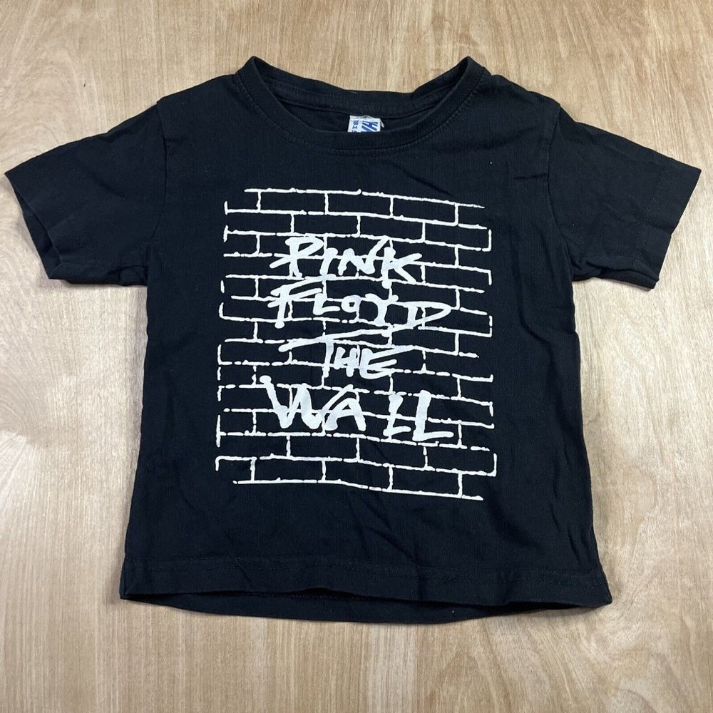 Pink Floyd The Wall Toddler Black Short Sleeve T-Shirt Size 2